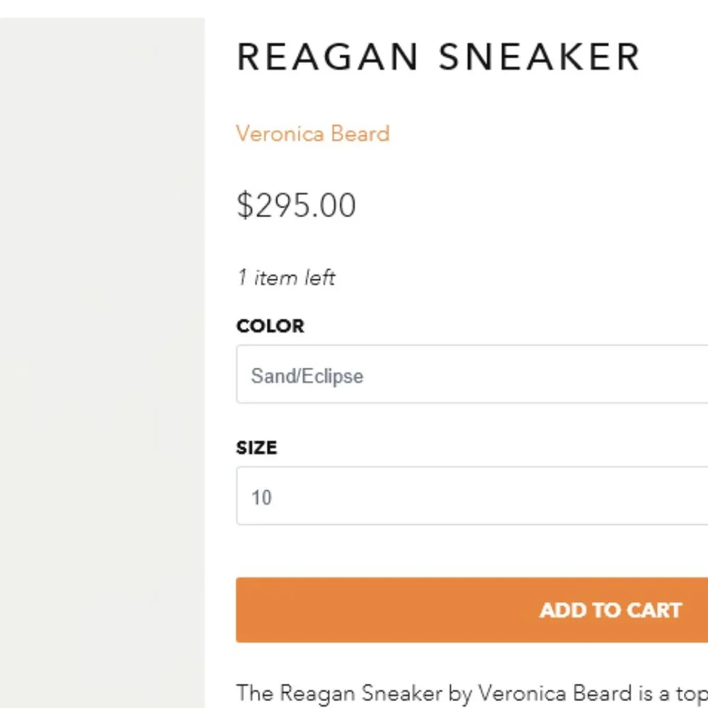 NEW NIB Veronica Beard Reagan Mixed Leather Triple-Grip Sneakers $295 MSRP - Picture 2 of 11